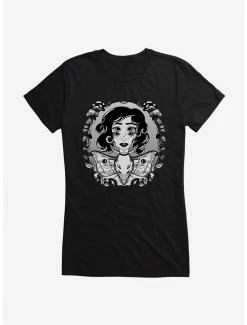 Wholesale 🛒 Cottagecore Johanna Pelayo Nocturnal Maiden 👧 Girls T-Shirt 🧨 -HT Style Outlet Store 18653124 hi