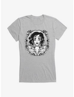 Wholesale 🛒 Cottagecore Johanna Pelayo Nocturnal Maiden 👧 Girls T-Shirt 🧨