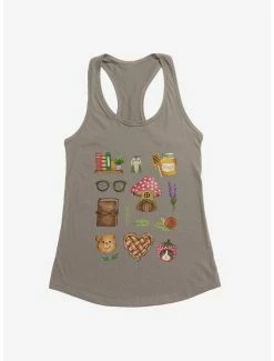 Buy ❤️ Cottagecore Marisela Juarez Picnic 👧 Girls Tank 👏 -HT Style Outlet Store 18653264 hi