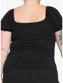 Buy 🔔 Black Rose Lace 👧 Girls Crop Top Plus Size 🥰 -HT Style Outlet Store 18653494 av2