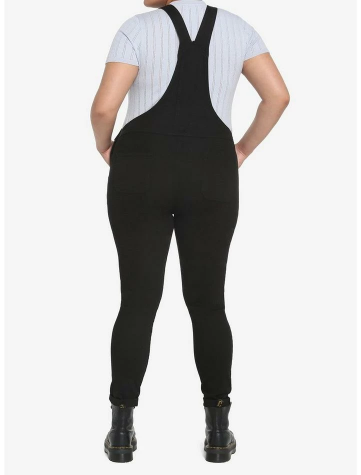 Buy 🔔 Black Destressed Overalls Plus Size 🤩 5 Buy 🔔 Black Destressed Overalls Plus Size 🤩 - Image 3