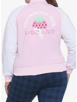 Best reviews of 💯 Strawberry Milk 👧 Girls Bomber Jacket Plus Size 😀