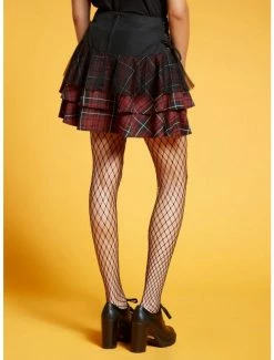 Flash Sale 👍 Maroon Plaid Yoke 👗 Skirt 😀 7 Flash Sale 👍 Maroon Plaid Yoke 👗 Skirt 😀 -HT Style Outlet Store 18689482 av2