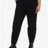 Best Sale 😍 Black Denim Jogger Pants Plus Size 🔔 -HT Style Outlet Store 18706257 hi