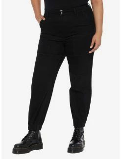 Best Sale 😍 Black Denim Jogger Pants Plus Size 🔔