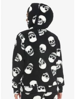 Discount π Jumbo Skulls Sherpa π§ Girls Hoodie β 9 Discount π Jumbo Skulls Sherpa π§ Girls Hoodie β -HT Style Outlet Store 18737288 av2