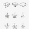 Best reviews of ๐ Steel Silver Butterfly Flower Nose Stud & Hoop 9 Pack ๐ 2 Best reviews of ๐ Steel Silver Butterfly Flower Nose Stud & Hoop 9 Pack ๐ -HT Style Outlet Store 18747320 hi