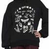Best Pirce 🤩 Nature's Magic Moon Phase Crystals & Mushrooms 👧 Girls Hoodie 🧨 -HT Style Outlet Store 18754749 hi