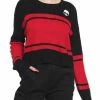 Discount 😍 Black & Red Stripe Skull 👧 Girls Crop Sweater ❤️ -HT Style Outlet Store 18760423 hi