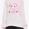Flash Sale 🤩 Strawberry Milk Cow Turtleneck 👧 Girls Sweater 👏 -HT Style Outlet Store 18760534 hi