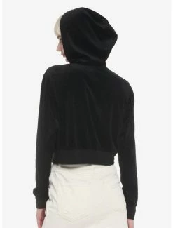 Hot Sale 👏 Skull Hands Crop 👧 Girls Hoodie 🥰 -HT Style Outlet Store 18761479 av2