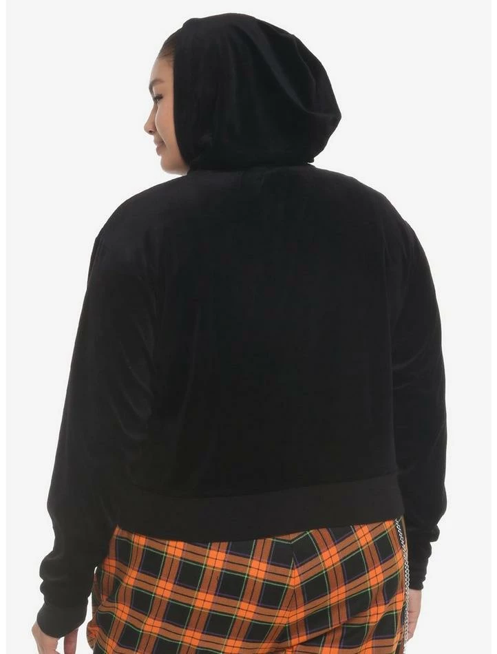 Wholesale 👏 Skull Hands Crop 👧 Girls Hoodie Plus Size ❤️ 5 Wholesale 👏 Skull Hands Crop 👧 Girls Hoodie Plus Size ❤️ - Image 3