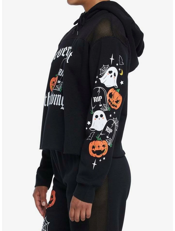 Best reviews of 🌟 Never Trust The Living Mesh 👧 Girls Crop Hoodie 😍 7 Best reviews of 🌟 Never Trust The Living Mesh 👧 Girls Crop Hoodie 😍 - Image 5