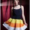 New 🧨 Candy Corn Tiered 👗 Dress ✔️ -HT Style Outlet Store 18815040 hi