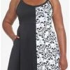 Buy 😍 Black Skull Split 👗 Dress Plus Size 😉 -HT Style Outlet Store 18815095 hi