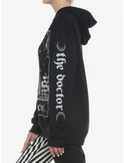 Best Sale 😍 Plague Doctor Tarot Card 👧 Girls Hoodie ✨ -HT Style Outlet Store 18817724 av4