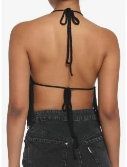 Top 10 👏 Black Fringe Crochet 👧 Girls Tank Top 🤩 -HT Style Outlet Store 18852576 av2