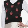 Hot Sale 🌟 Strawberry 👧 Girls Sweater Vest ✨ -HT Style Outlet Store 18871954 hi
