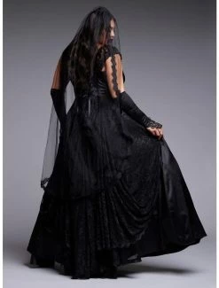 Discount 😉 Black Lace Gothic Special Occasion 👗 Dress Plus Size Limited Edition 😉 10 Discount 😉 Black Lace Gothic Special Occasion 👗 Dress Plus Size Limited Edition 😉 -HT Style Outlet Store 18873032 av3