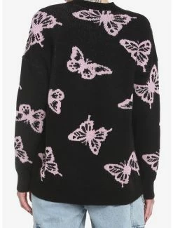 Top 10 😍 Black & Pink Butterfly 👧 Girls Cardigan 😉 -HT Style Outlet Store 18921997 av2