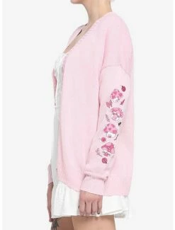 Cheapest 🌟 Pink Mushroom 👧 Girls Cardigan 💯 -HT Style Outlet Store 18922013 av3