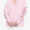 Cheapest 🌟 Pink Mushroom 👧 Girls Cardigan 💯 -HT Style Outlet Store 18922013 hi