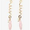 Flash Sale 🥰 Pink Crystal Gold Coil Hair Twister Accessory Set 😀 -HT Style Outlet Store 18948755 hi