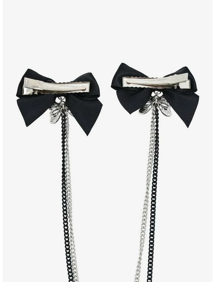 Deals ⭐ Butterfly Skull Chain Hair Bow Set ✨ 5 Deals ⭐ Butterfly Skull Chain Hair Bow Set ✨ - Image 3
