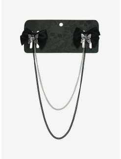 Deals ⭐ Butterfly Skull Chain Hair Bow Set ✨ 9 Deals ⭐ Butterfly Skull Chain Hair Bow Set ✨ -HT Style Outlet Store 18950125 av3