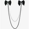 Deals ⭐ Butterfly Skull Chain Hair Bow Set ✨ -HT Style Outlet Store 18950125 hi