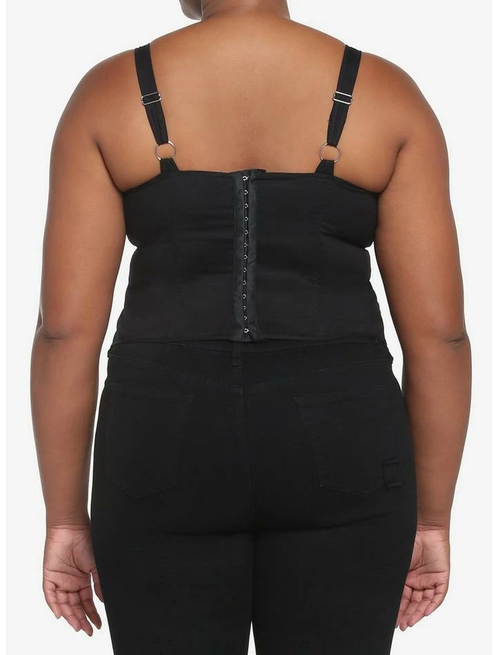 Brand new ๐ Black & Red Checker Lace-Up Corset Plus Size โ๏ธ 5 Brand new ๐ Black & Red Checker Lace-Up Corset Plus Size โ๏ธ - Image 3