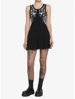 Buy 🎉 Skull Floral Skater 👗 Dress 💯 -HT Style Outlet Store 19045951 av1