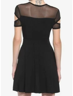 Cheapest 💯 Black Fishnet Cutout 👗 Dress 🔔 7 Cheapest 💯 Black Fishnet Cutout 👗 Dress 🔔 -HT Style Outlet Store 19046270 av2