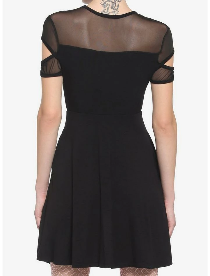 Cheapest 💯 Black Fishnet Cutout 👗 Dress 🔔 5 Cheapest 💯 Black Fishnet Cutout 👗 Dress 🔔 - Image 3