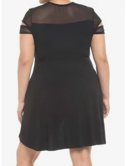 Budget 🎉 Black Fishnet Cutout 👗 Dress Plus Size 🤩 7 Budget 🎉 Black Fishnet Cutout 👗 Dress Plus Size 🤩 -HT Style Outlet Store 19046278 av2