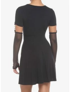 Best Sale ๐งจ Black Cutout Skater ๐ Dress With Arm Warmers ๐ 8 Best Sale ๐งจ Black Cutout Skater ๐ Dress With Arm Warmers ๐ -HT Style Outlet Store 19046285 av2