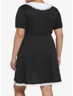 Flash Sale 🥰 Mushroom Foliage Lace Collar Cutout Sweetheart 👗 Dress Plus Size 🎉 7 Flash Sale 🥰 Mushroom Foliage Lace Collar Cutout Sweetheart 👗 Dress Plus Size 🎉 -HT Style Outlet Store 19047306 av2