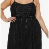 Hot Sale ⌛ Black Skull Lace 👗 Dress Plus Size 👍 -HT Style Outlet Store 19047384 hi