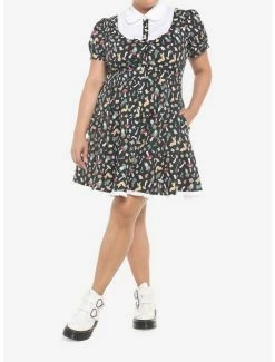 Hot Sale ❤️ Cottage Critters Collar 👗 Dress Plus Size 👏 -HT Style Outlet Store 19047408 av1