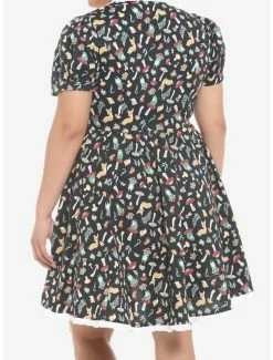 Hot Sale ❤️ Cottage Critters Collar 👗 Dress Plus Size 👏 -HT Style Outlet Store 19047408 av2