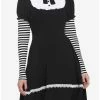 Brand new ⌛ Black & White Stripe Twofer 👗 Dress 🔥 -HT Style Outlet Store 19047415 hi