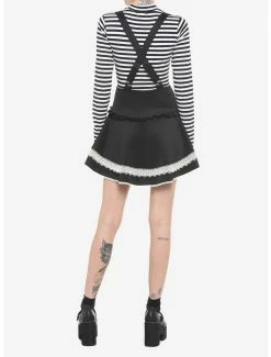 Best Sale โ๏ธ Black & White Lace Heart Waist Suspender ๐ Skirt ๐ 7 Best Sale โ๏ธ Black & White Lace Heart Waist Suspender ๐ Skirt ๐ -HT Style Outlet Store 19047825 av2