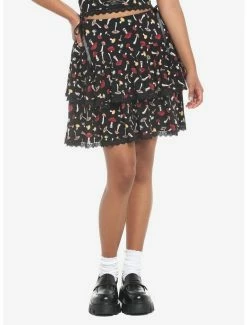 Best Pirce 🤩 Cottage Critters Lace-Up Tiered 👗 Skirt ✨