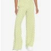 Promo 🤩 Green & White Checkered Straight Leg Pants 🔥 -HT Style Outlet Store 19141462 hi