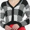 Brand new 💯 Black & White Checkered Plaid 👧 Girls Crop Cardigan 🥰 2 Brand new 💯 Black & White Checkered Plaid 👧 Girls Crop Cardigan 🥰 -HT Style Outlet Store 19204534 hi