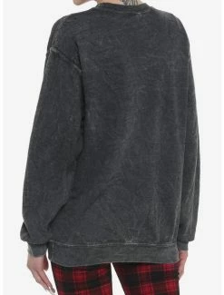 Brand new ✨ Mushroom Fungi Mineral Wash 👧 Girls Sweatshirt ⭐ -HT Style Outlet Store 19254012 av2