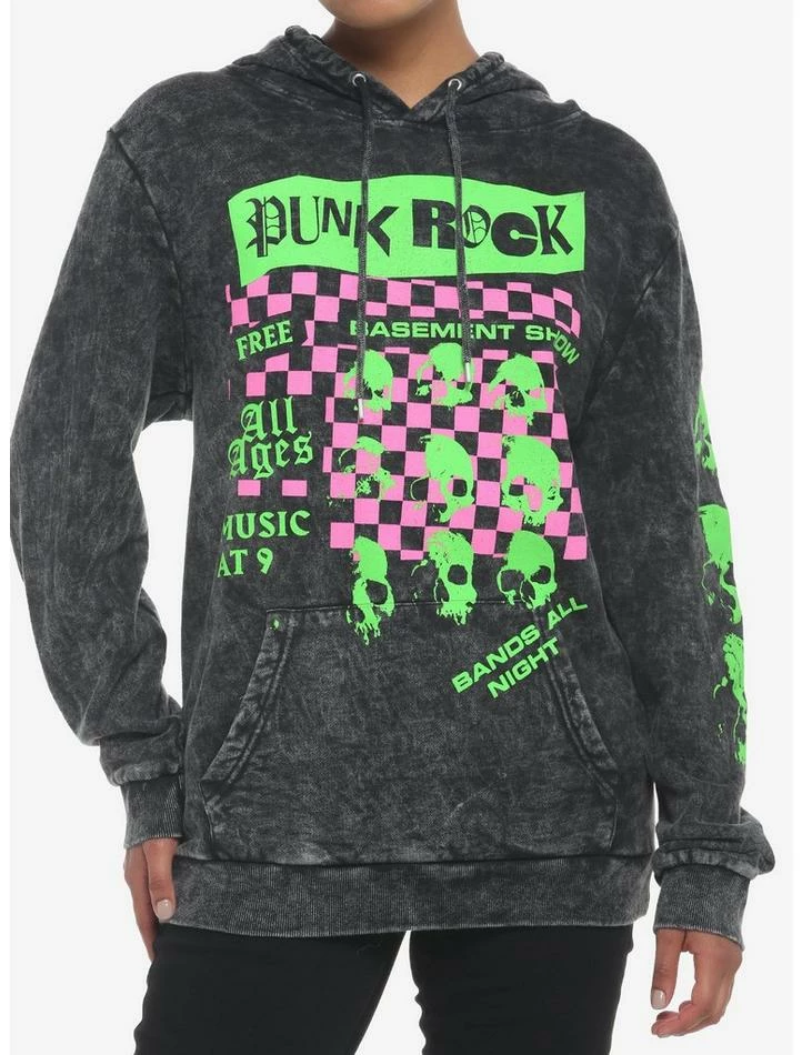 Cheapest ๐ Punk Rock Show Poster ๐ง Girls Hoodie ๐งจ 3 Cheapest ๐ Punk Rock Show Poster ๐ง Girls Hoodie ๐งจ