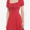 Hot Sale 🎁 Red Empire Waist 👗 Dress 😉 -HT Style Outlet Store 19374720 hi