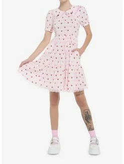 Best Sale ๐ฅ Strawberry Gingham Collar ๐ Dress ๐งจ 6 Best Sale ๐ฅ Strawberry Gingham Collar ๐ Dress ๐งจ -HT Style Outlet Store 19375639 av1