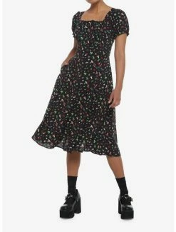 Cheap 👍 Cottage Critters Empire Midi 👗 Dress ✨ -HT Style Outlet Store 19375686 av1